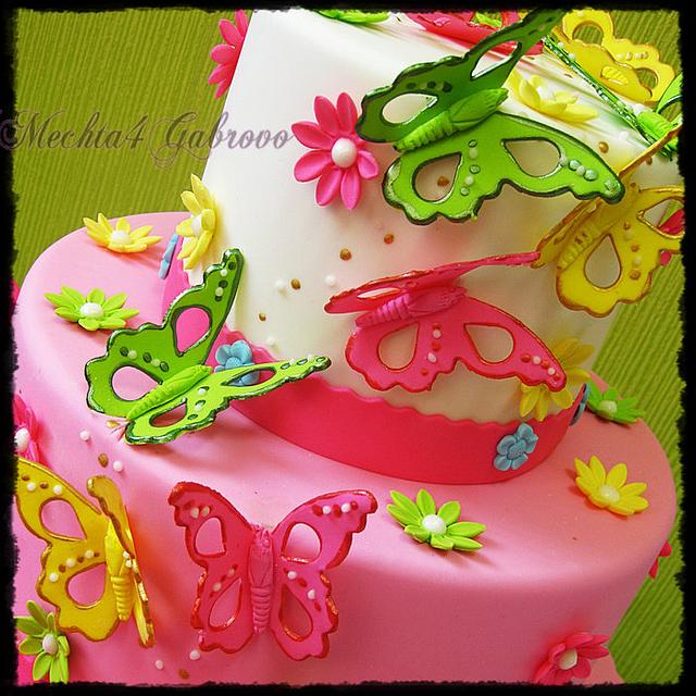 butterfly cake Cake by pepicake CakesDecor