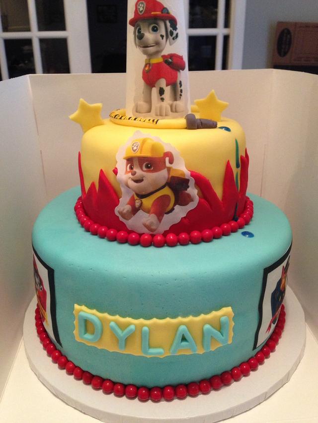 Paw patrol cake - Decorated Cake by Raindrops - CakesDecor