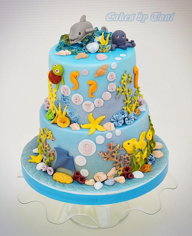 Sea world - Decorated Cake by Cakes by Toni - CakesDecor