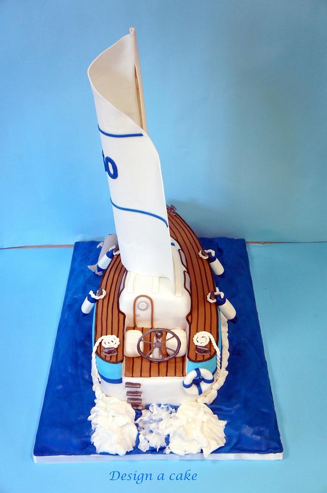 Sailing Cake By Alessandra Cakesdecor 5966