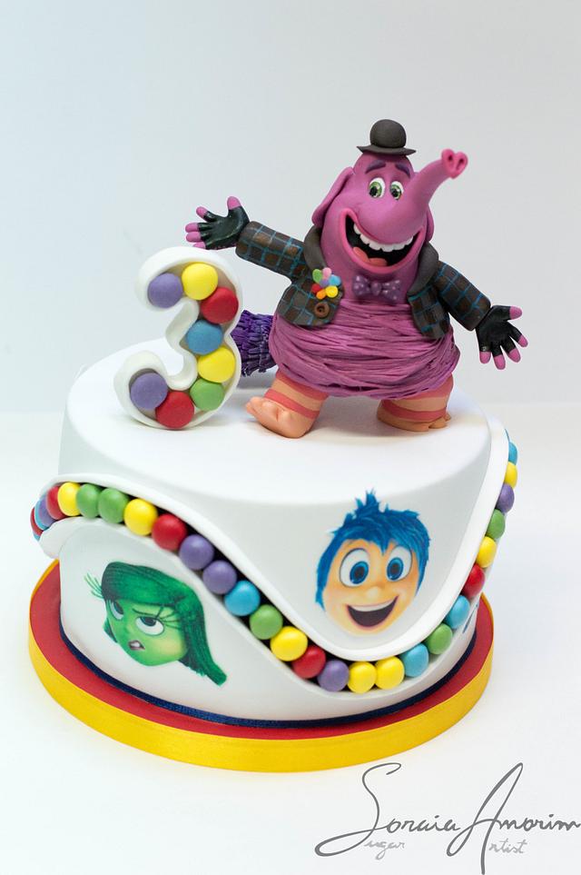 Inside Out Cake Decorated Cake By Soraia Amorim Cakesdecor 2200