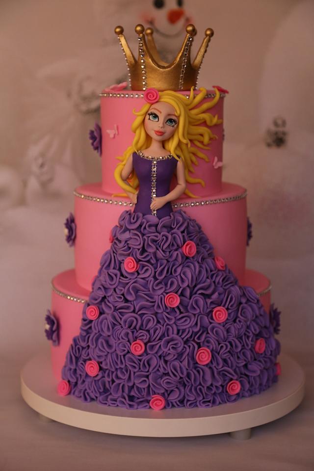Princess cake - Decorated Cake by Zaklina - CakesDecor