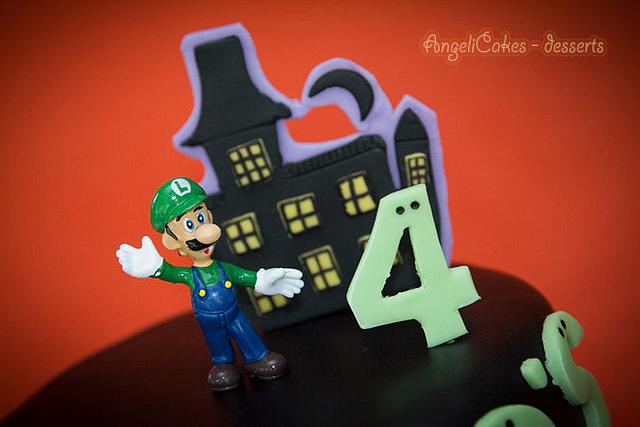 Luigi´s Mansion Cake By Angelica Galindo Cakesdecor 8431