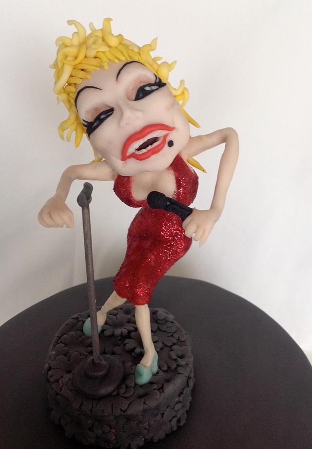 Dolly Parton Cake by Alicia's CB CakesDecor