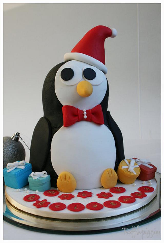 Christmas penguin 