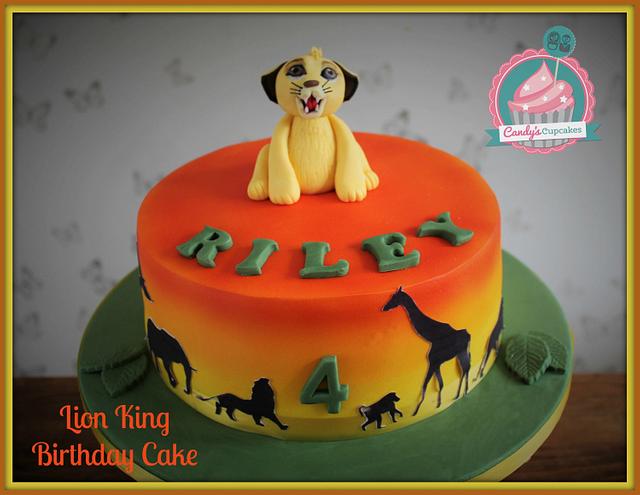 Lion King Simba Cake By Candy S Cupcakes Cakesdecor