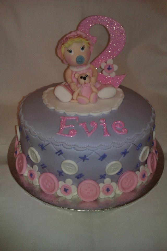 Dolly cake Decorated Cake by Suzanne CakesDecor