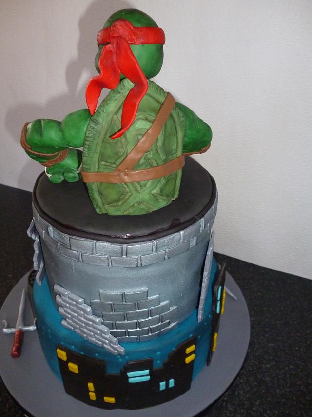 Raphael Ninja Turtle Cake - Cake by Hilz - CakesDecor