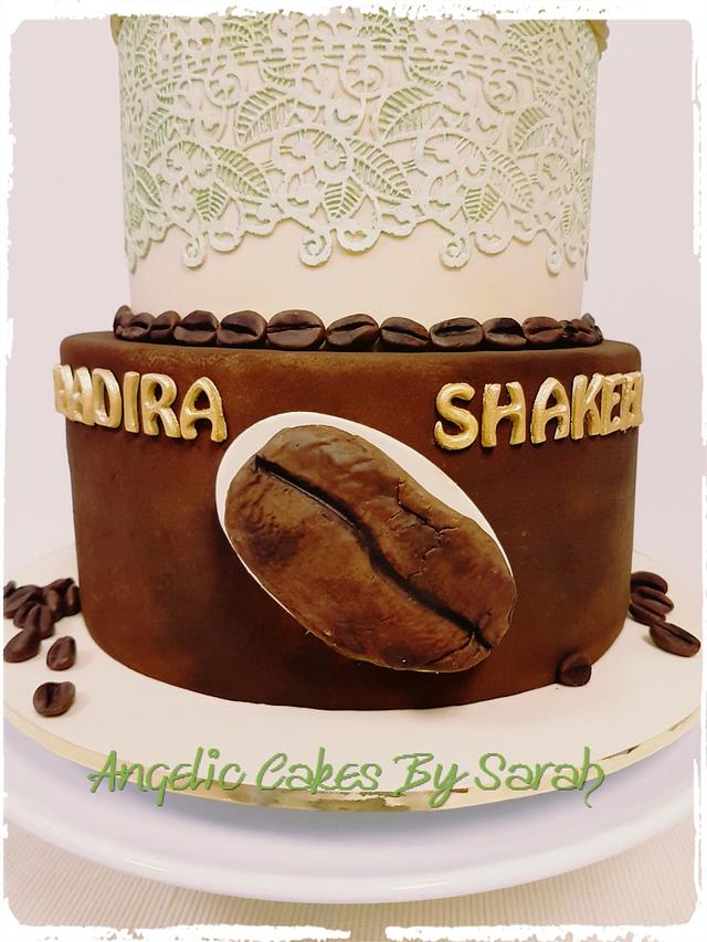 Coffee Bean Cake Cake by Angelic Cakes By Sarah CakesDecor