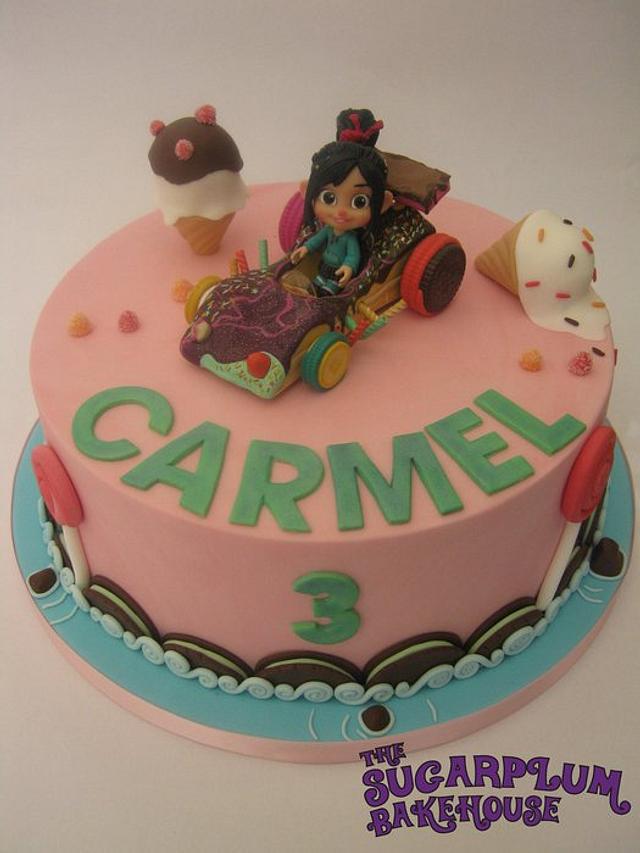 Wreck It Ralph - Sugar Rush Themed Cake - Decorated Cake - CakesDecor