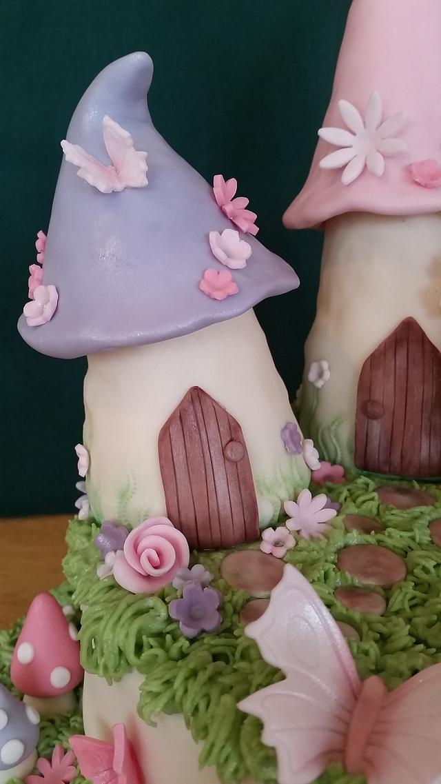 Enchanted Garden Birthday Cake