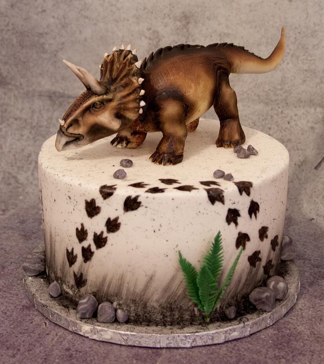 Triceratops cake Cake by Kejky CakesDecor Triceratops cake Cake by Kejky CakesDecor