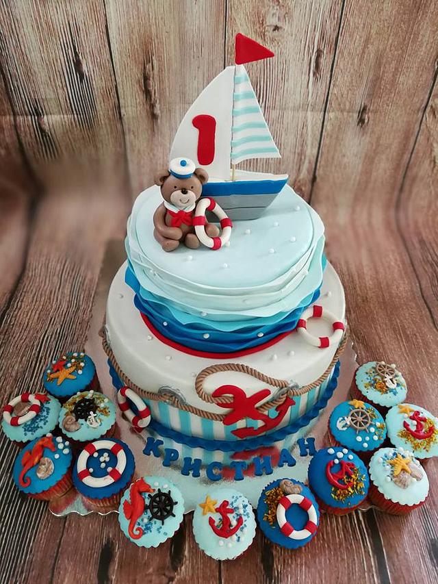 Sailor - Decorated Cake by Galito - CakesDecor