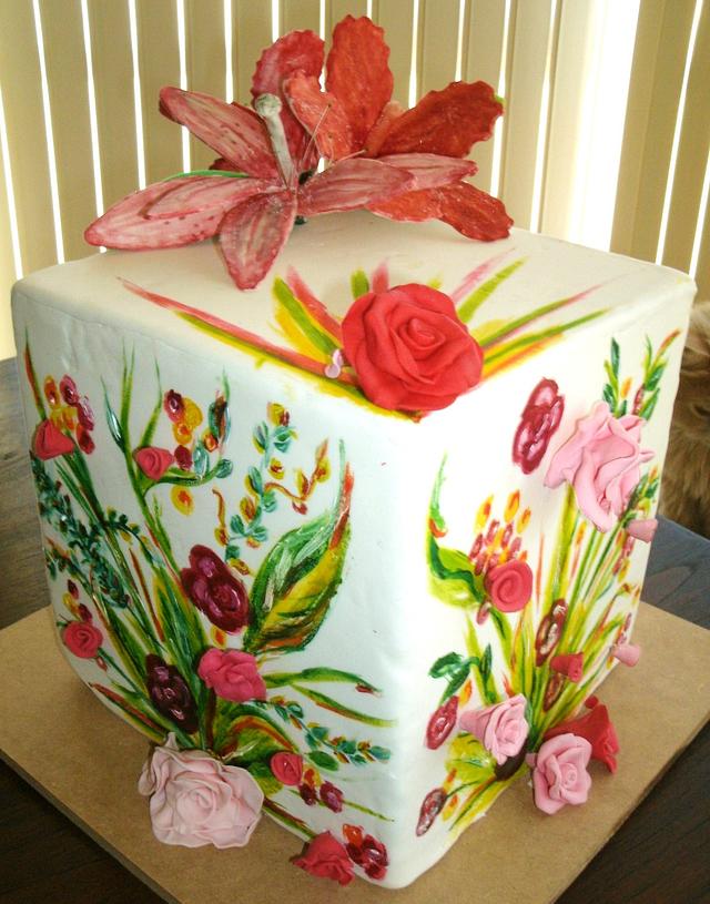 Garden - Decorated Cake by Cake Your Dream - CakesDecor