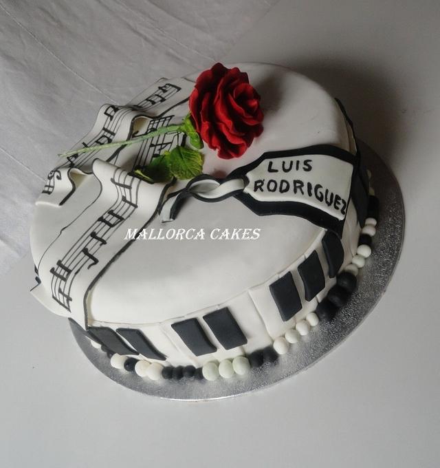 Birthday cake | Music cakes, Music cake, Birthday cake decorating