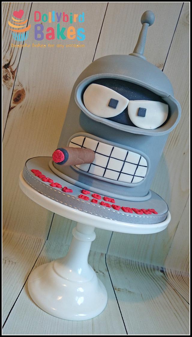 Bender... - Decorated Cake by Dollybird Bakes - CakesDecor