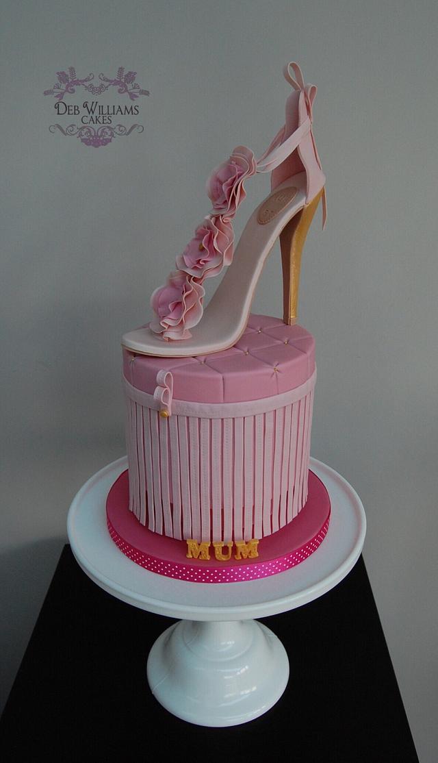 A very pink cake - Cake by Deb Williams Cakes - CakesDecor