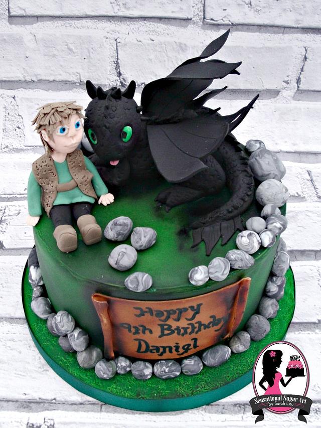 How to Train your Dragon Themed Cake - Cake by - CakesDecor