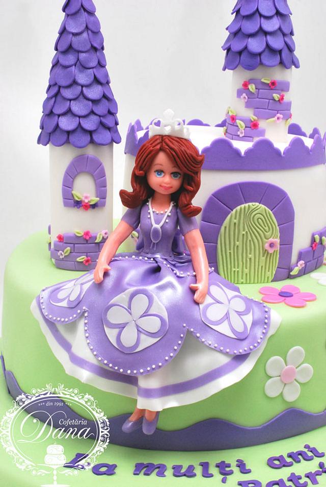 Princess Sofia Cake Cake By Cofetaria Dana Cakesdecor