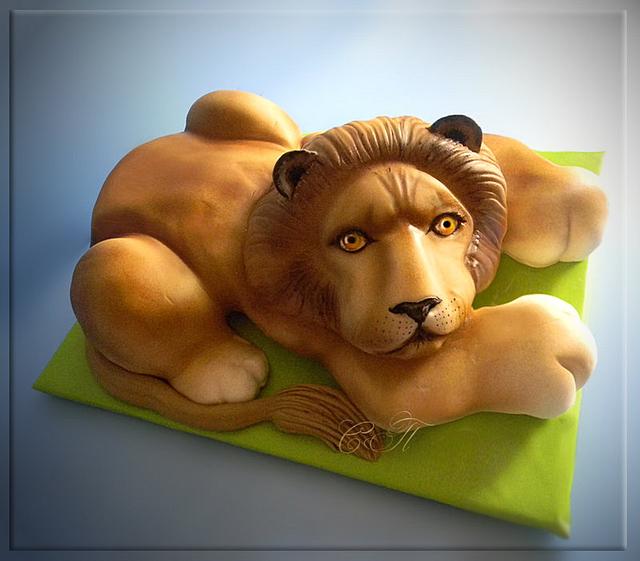 Cake "The Lion" - Cake by Svetlana - CakesDecor