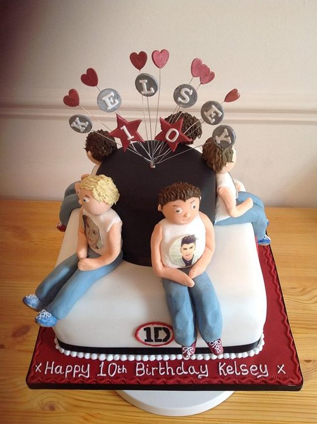 1D Birthday - Decorated Cake by Iced Images Cakes (Karen - CakesDecor