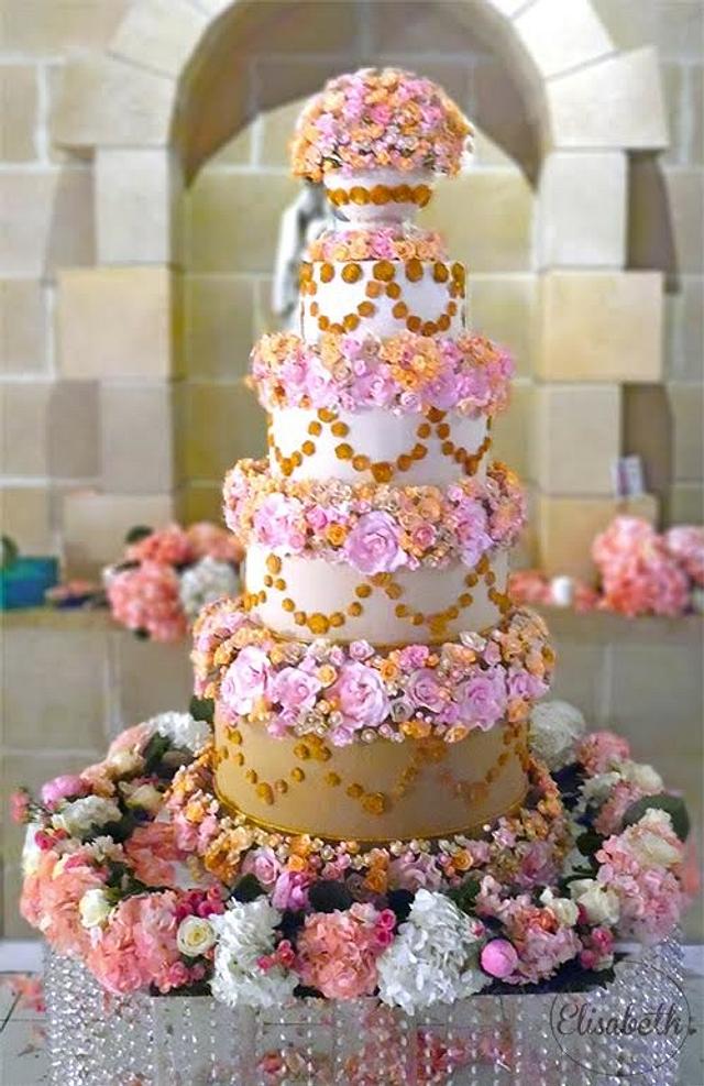 wedding cake baroque