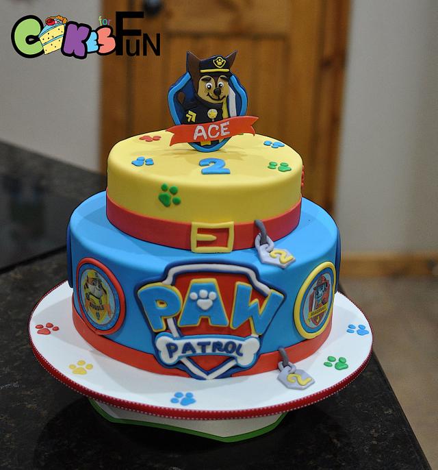 Paw Patrols Birthday Cake - Decorated Cake by Cakes For - CakesDecor