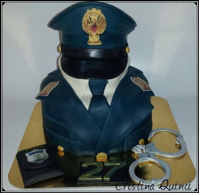 Police Cake - cake by Cristina Quinci - CakesDecor