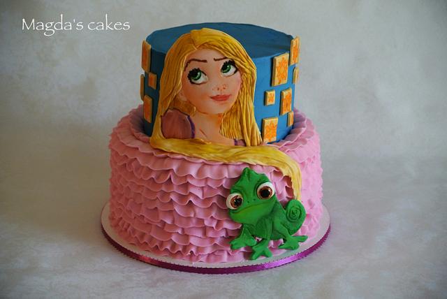 Rapunzel - Decorated Cake By Magda's Cakes - CakesDecor