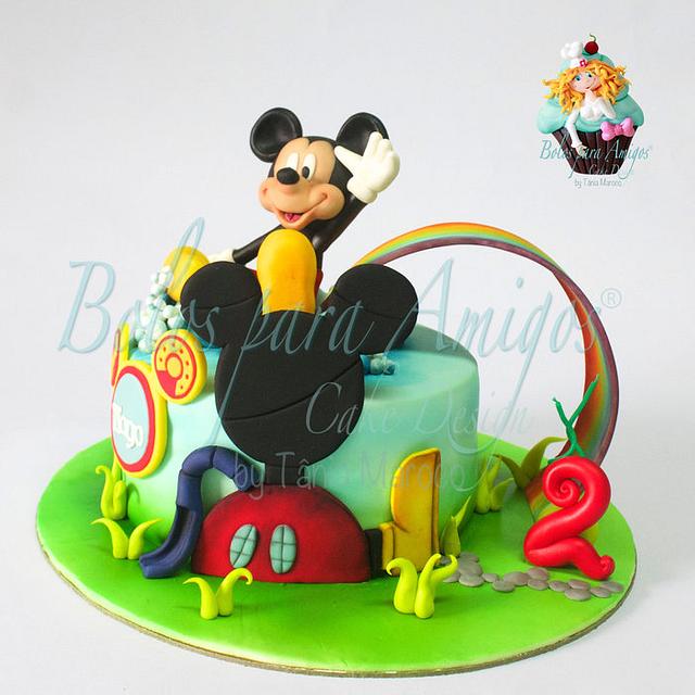 Mickey Mouse - Cake By Tânia Maroco - Cakesdecor