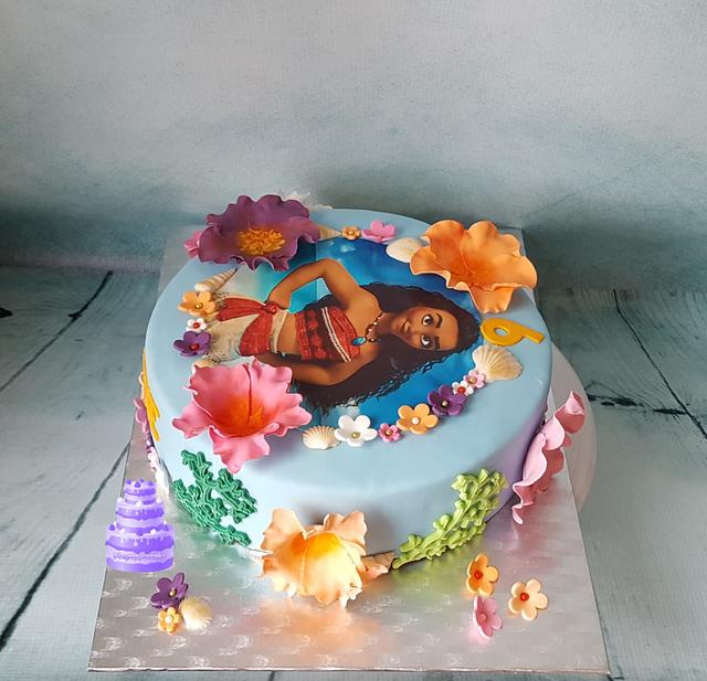 Vaiana Cake By Pluympjescake Cakesdecor