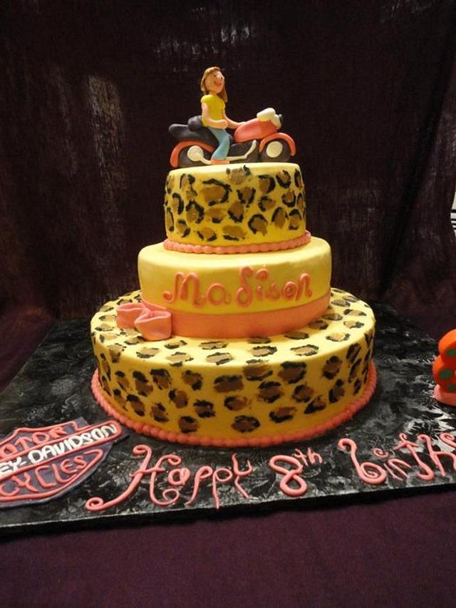 Madison's birthday cake Decorated Cake by Babes CakesDecor