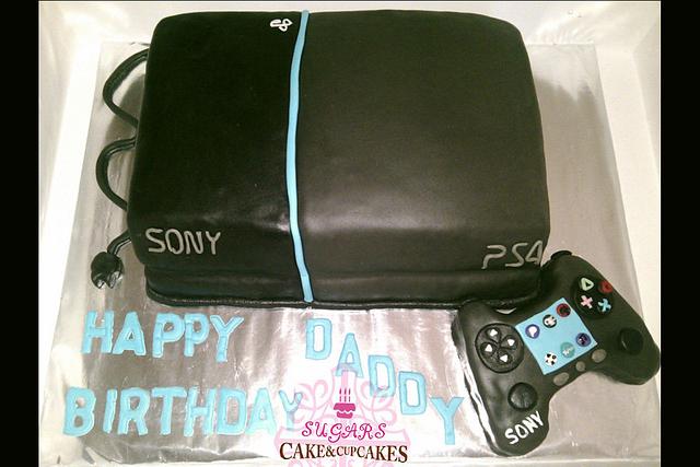 PS4 CAKE - Cake by SUGARScakecupcakes - CakesDecor