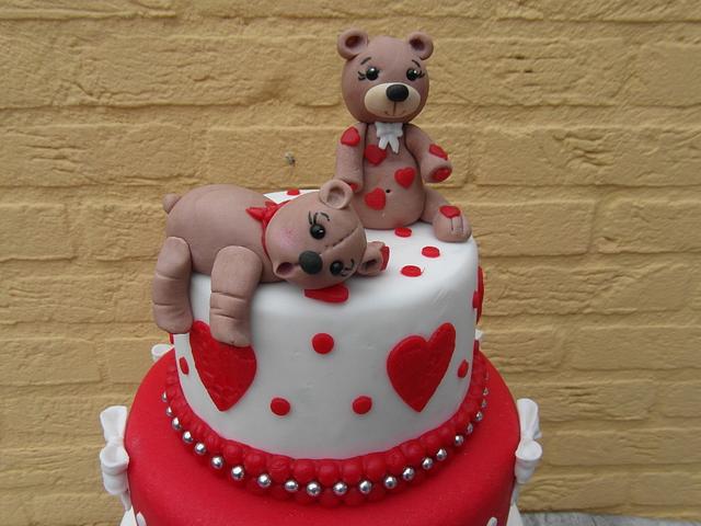 Happy Valentine - Cake by Carla - CakesDecor