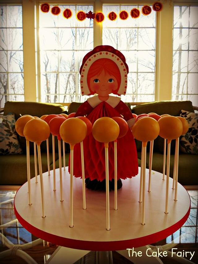 Thanksgiving Cake Pops - Decorated Cake by Renee Daly - CakesDecor