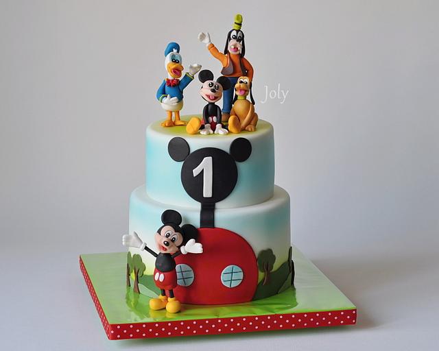 Mickey Mouse Clubhouse - Decorated Cake by Jolana - CakesDecor