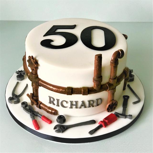 50th Birthday Cake.