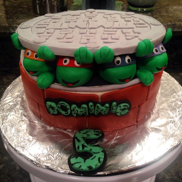 TMNT - Decorated Cake by Megan - CakesDecor