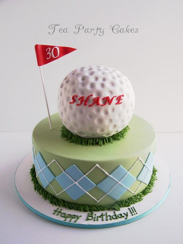 Shane's Golf Cake