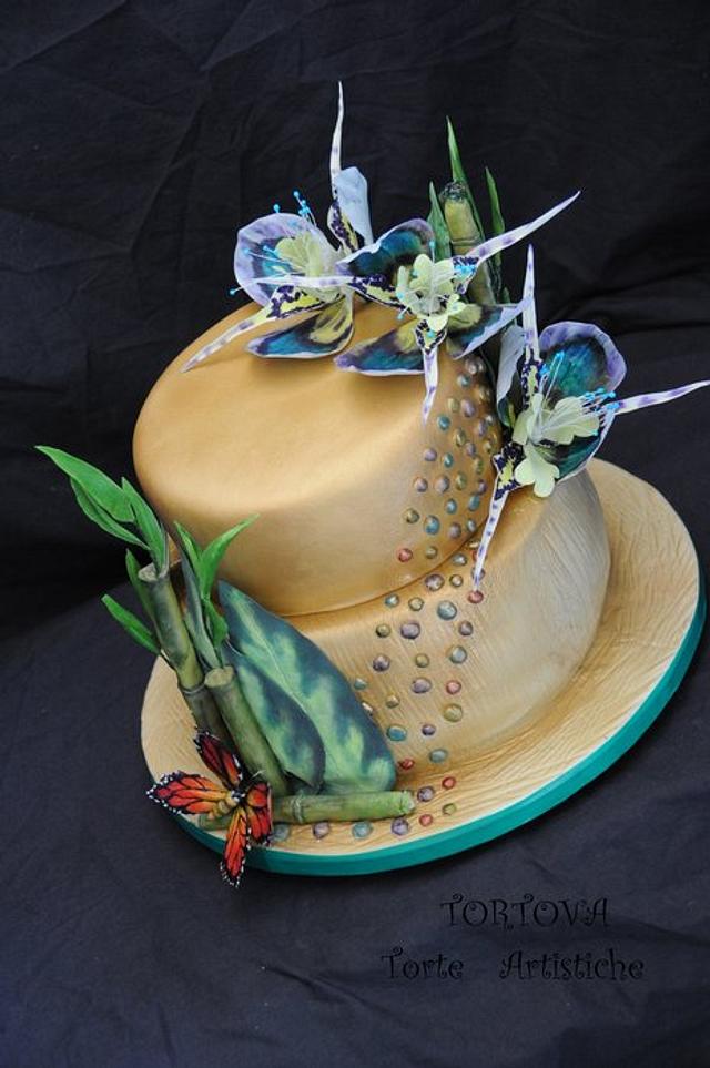 Tropical Theme - Cake by Anna - CakesDecor