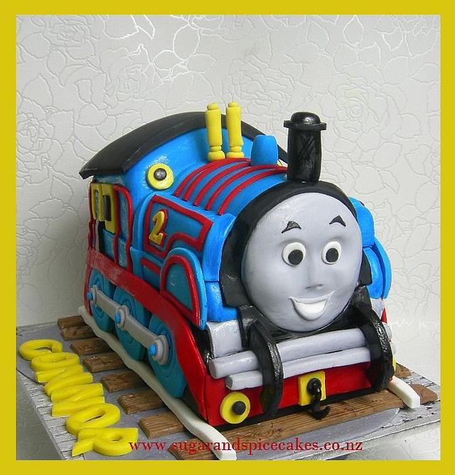 Thomas the Tank Engine! Choo...Choo... - Decorated Cake - CakesDecor