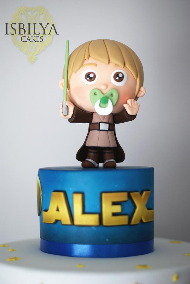 STAR WARS CAKE FOR ALEX