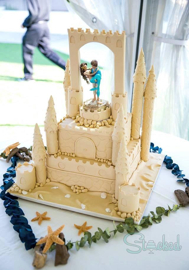 Wedding Castle Fireworks Proposal Valentine's Day Cake Topper Decoration