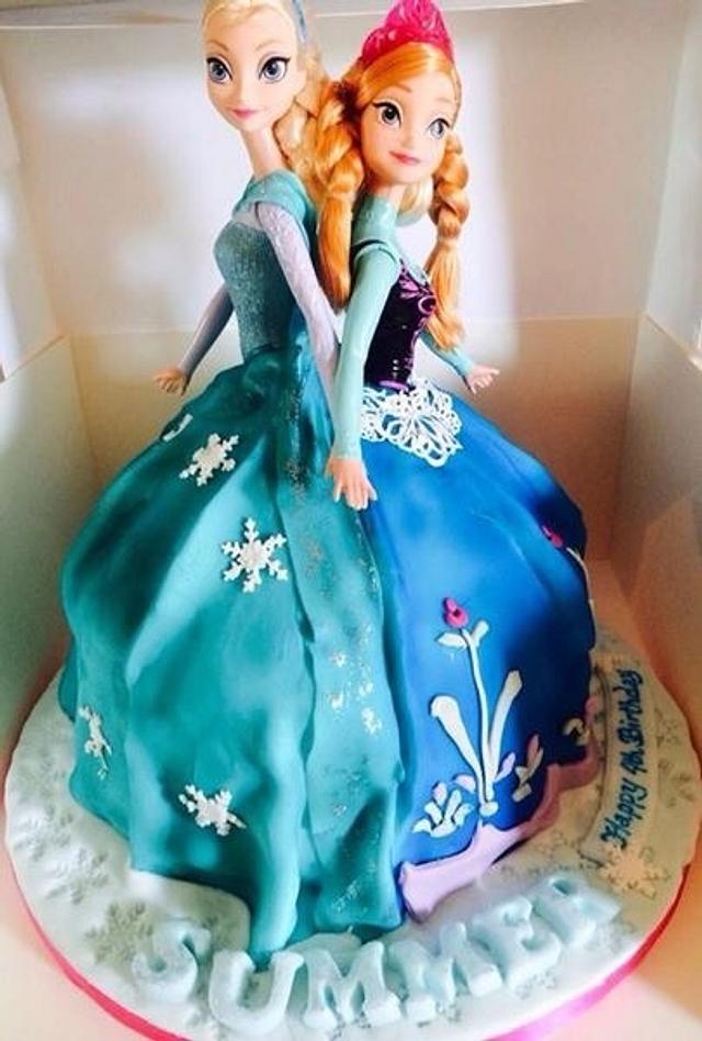 Frozen - Decorated Cake by El Pastel - CakesDecor