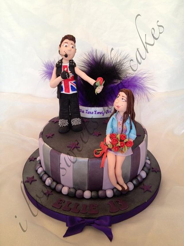 Justin Bieber Birthday Cake No.K028 - Creative Cakes