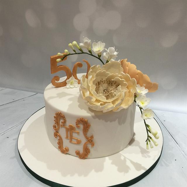 Wedding Anniversary CAKE - Decorated Cake by vida cakes - CakesDecor