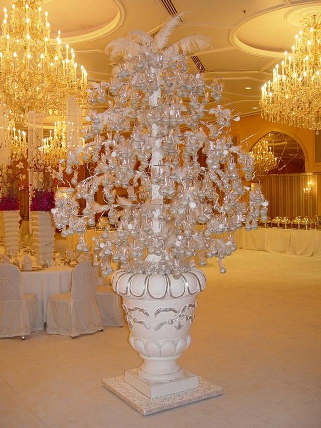 Wedding Cakes By Opera Paris Kuwait Decorated Cake by CakesDecor