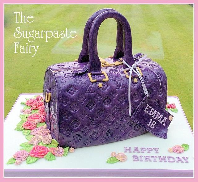 lv purple purse