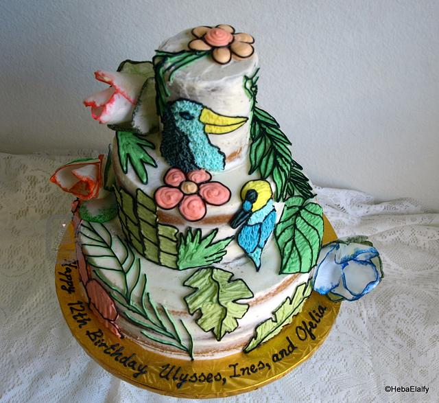 'Icing Smiles' cake for Ulysses' 12th birthday. - - CakesDecor