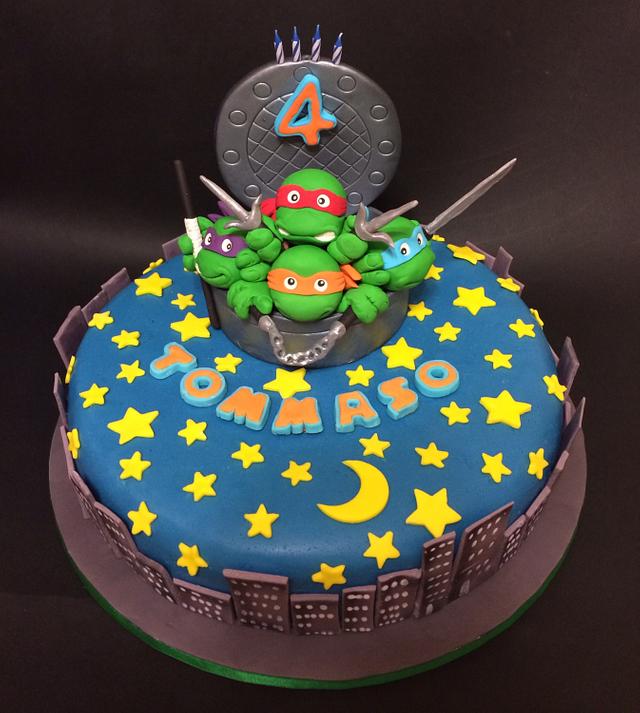 Ninja Turtles Birthday Cake - Cake by Davide Minetti - CakesDecor